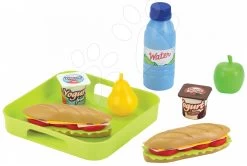 ECOIFFIER Brotzeit 100% Chef Écoiffier Auf Einem Tablett Mit Joghurt Und Baguettes Ab 18 Monaten