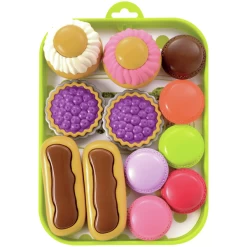 Ecoiffier 100 % Chef - Tablett Mit Gebäck-Leckereien