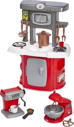 3 In 1 Superpack Mit Küche, Espressomaschine Und Küchenmaschine