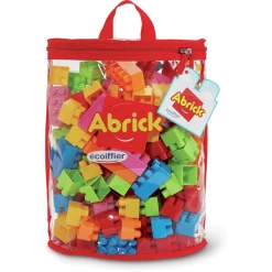 Ecoiffier Abrick Klarsichttasche Mit 120 Bausteinen