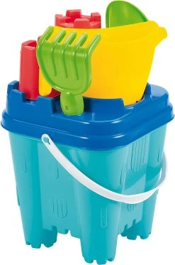 Eimergarnitur Burg Mit Gießkanne, 18,5 Cm