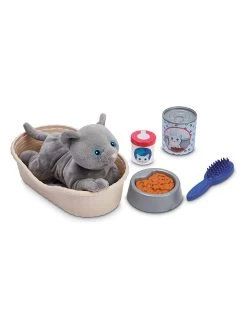 Katze Im Körbchen Mit Zubehör - Ab 18 Monaten