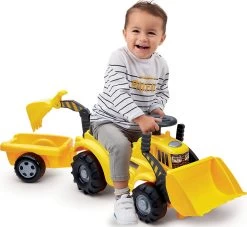 Rutscherfahrzeug Radlader Mit Heckschaufel Und Anhänger -Ecoiffier ecoiffier rutscherfahrzeug radlader mit heckschaufel und anhanger 2