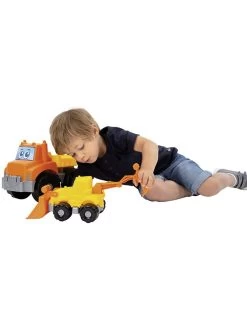 Ecoiffier -Ecoiffier ecoiffier transporter mit bagger ab 18 monaten 1