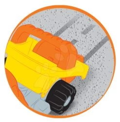 ECOIFFIER Bauspielzeugauto Straßenwalze Bob Baumeister Écoiffier Länge 24 Cm Orange Ab 18 Monaten