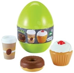 ECOIFFIER Ei Mit Lebensmitteln 100% Chef Écoiffier 16 Cm Rot/blau /grün Ab 18 Monaten -Ecoiffier p16115 d ecoiffier vajicko